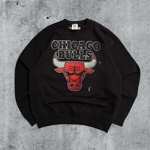 Vintage Chicago Bulls Pro Player Crewneck Sweatshirt 90's Size XL Basketball NBA